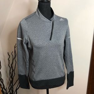 Adidas climaheat running shirt, sz S, ladies